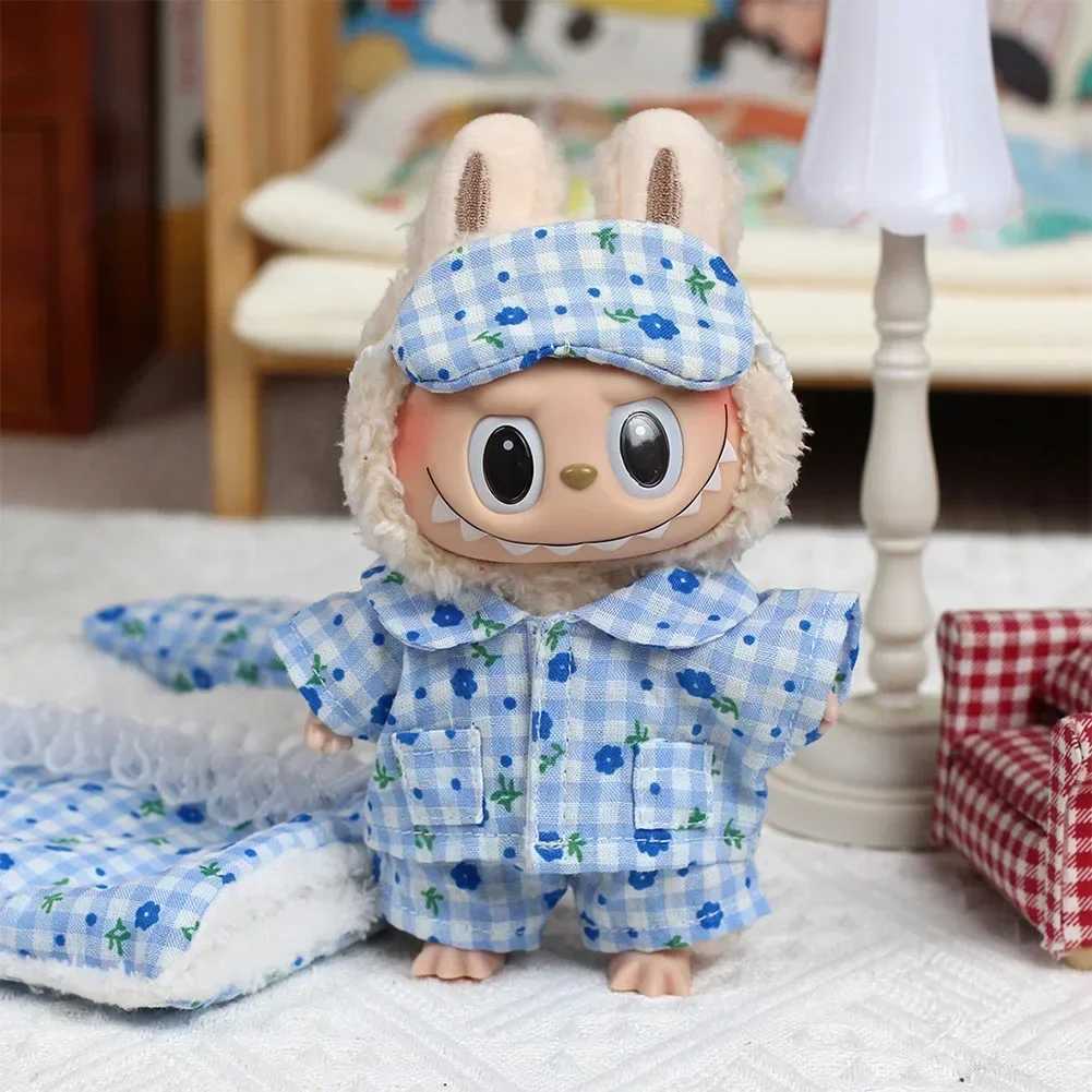 17cm Mini Plush DollS Clothes Outfit Accessories For Korea Kpop Exo Labubu Idol butterfly princess dress Clothing GiftC250325-image-1050392801