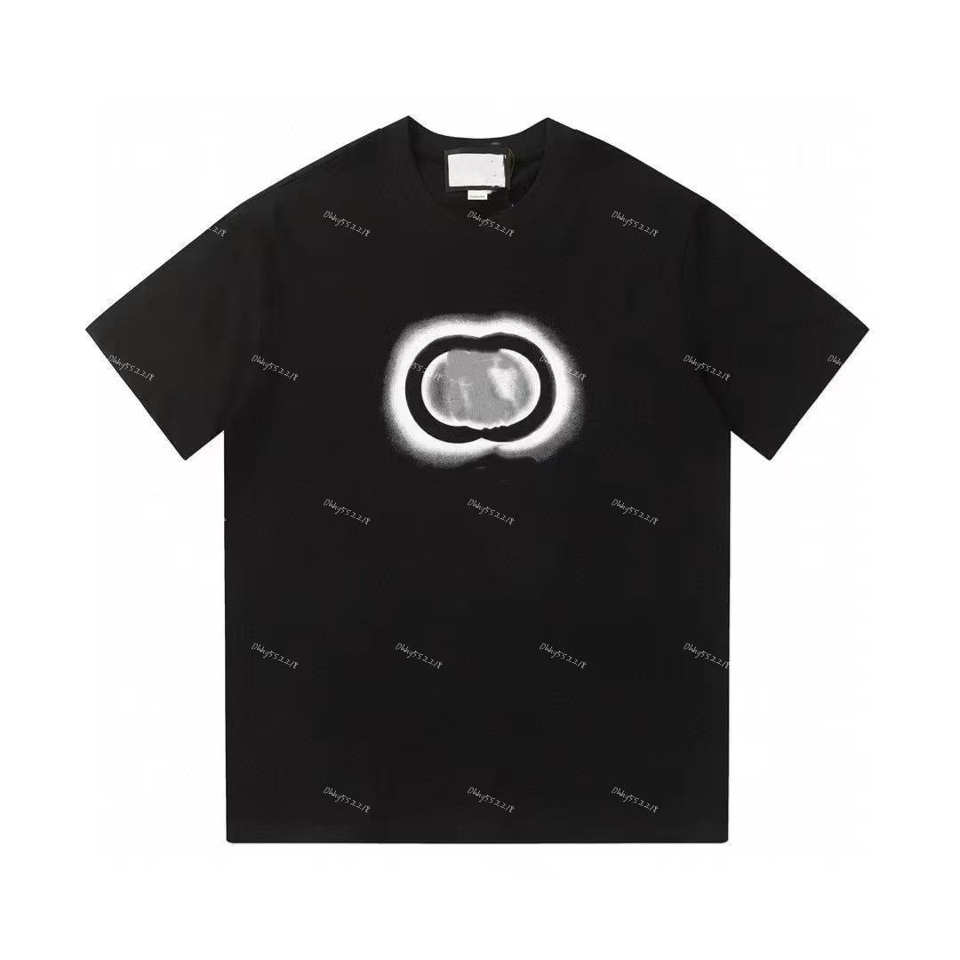 T-shirt pour hommes de créateurs pull pour hommes à manches courtes haut de gamme texture minimaliste plage pour hommes haut T-shirt couple taill