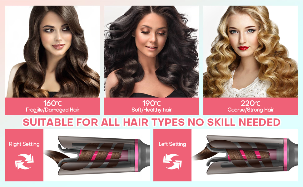 hair curler iron automatic hair style customize color hair curling H168 LED hair curlers June promotion-image-1055637838