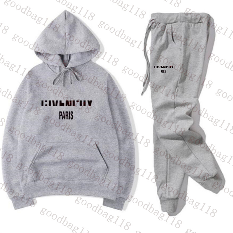Men Tracksuit Designer Tracksuits Hooded Sweatshirt And Pants Casual 2 Pieces Sets Hoodies Joggers Set Mens Womens Fitness Sweatsuit jogging Spor