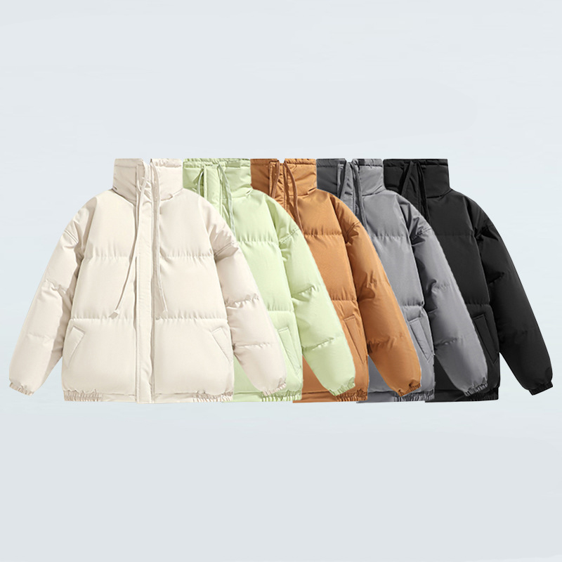 Manteau d'hiver unisexe au design classique – Coupe-vent et neige – Veste d'extérieur en coton résistante pour seniors