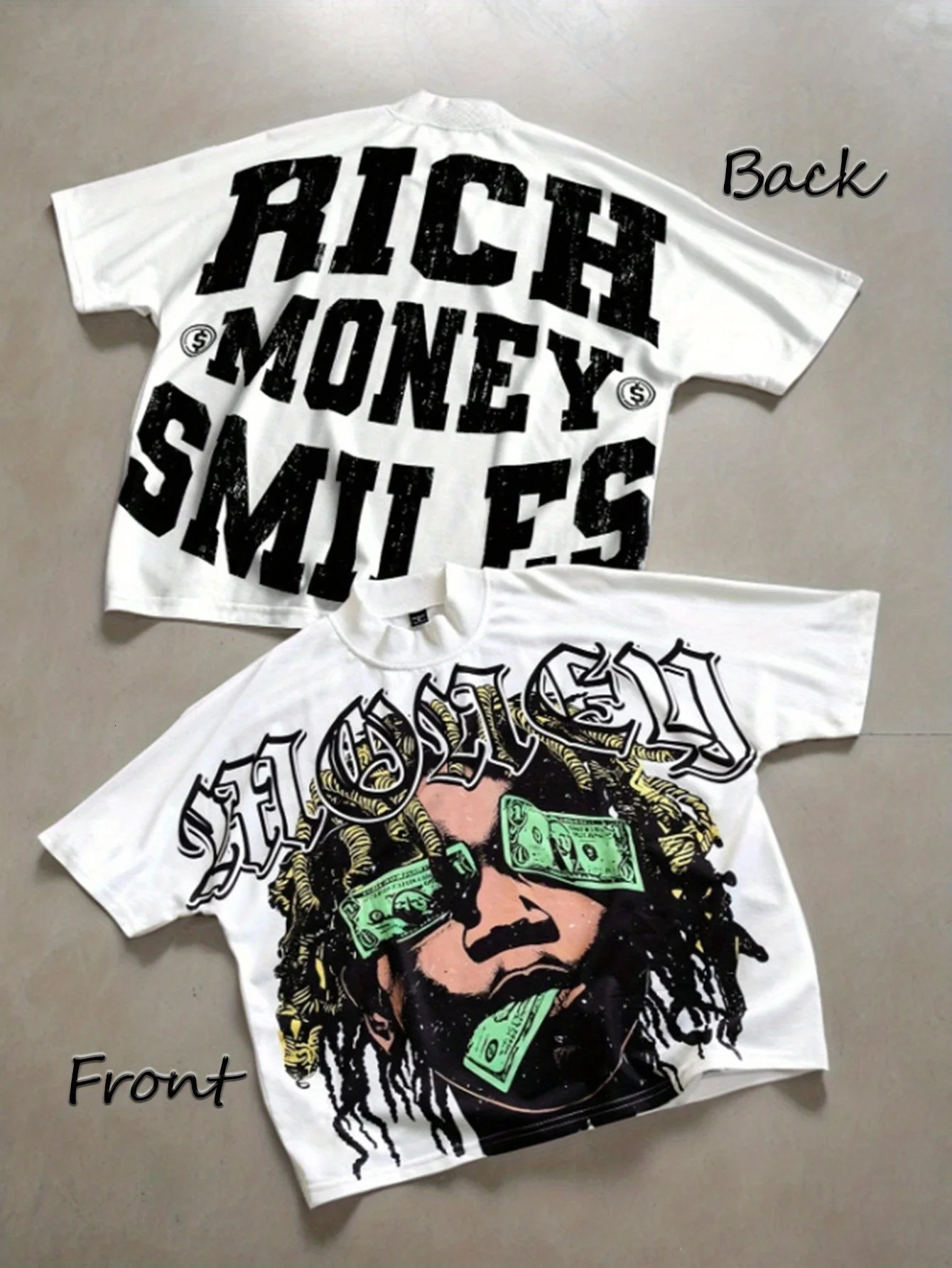 Y2K Style Pattern Printing 100 Cotton Soft And Comfortable Leisure TShirt for Men Women 250322Z