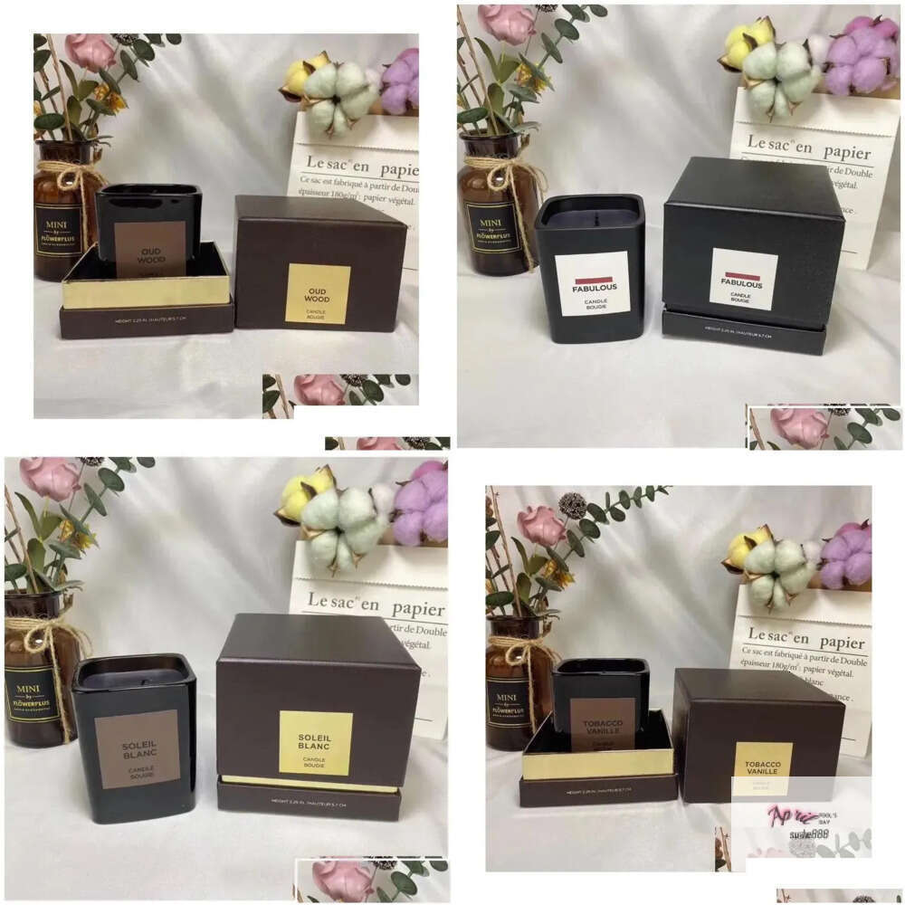 Incense Premierlash Tobacco Vanille Candle Bougie Neutral Scented Pers Candles Fragrance Long Lasting Time Smell Wax High Quality Fas Otzzk-image-1050664170