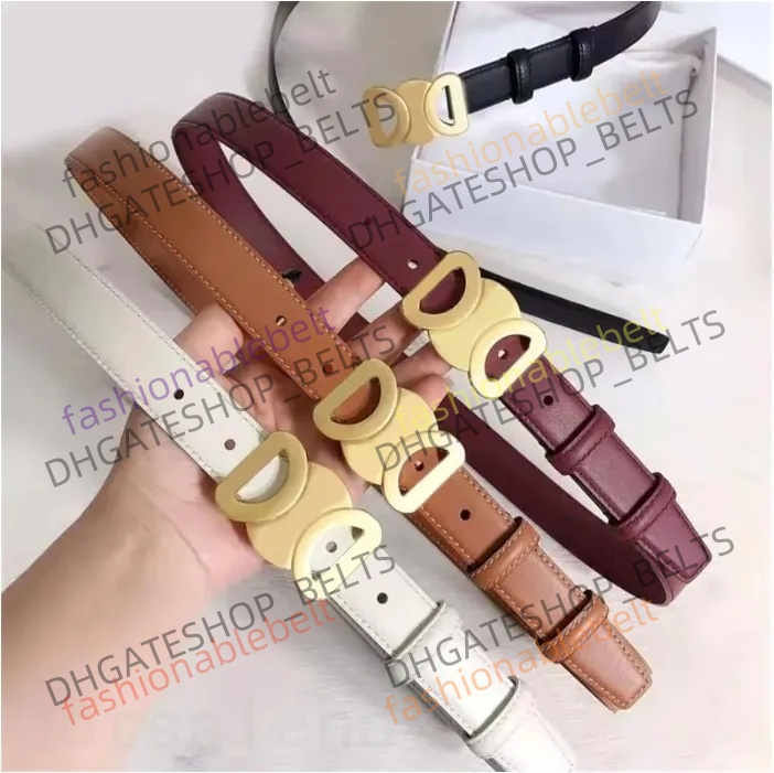 fashion designer belt for womens casual womans belt classic versatile waistband Lisa same slim waistband genuine leather 25mm 30mm Cintura ceintu-image-989522065