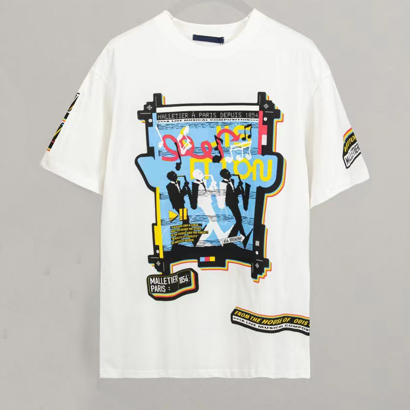 Men Plus Tees Polos col rond brodé imprimé style polaire été coton pur streetwear t-shirt oversize athleisure w4bt3221