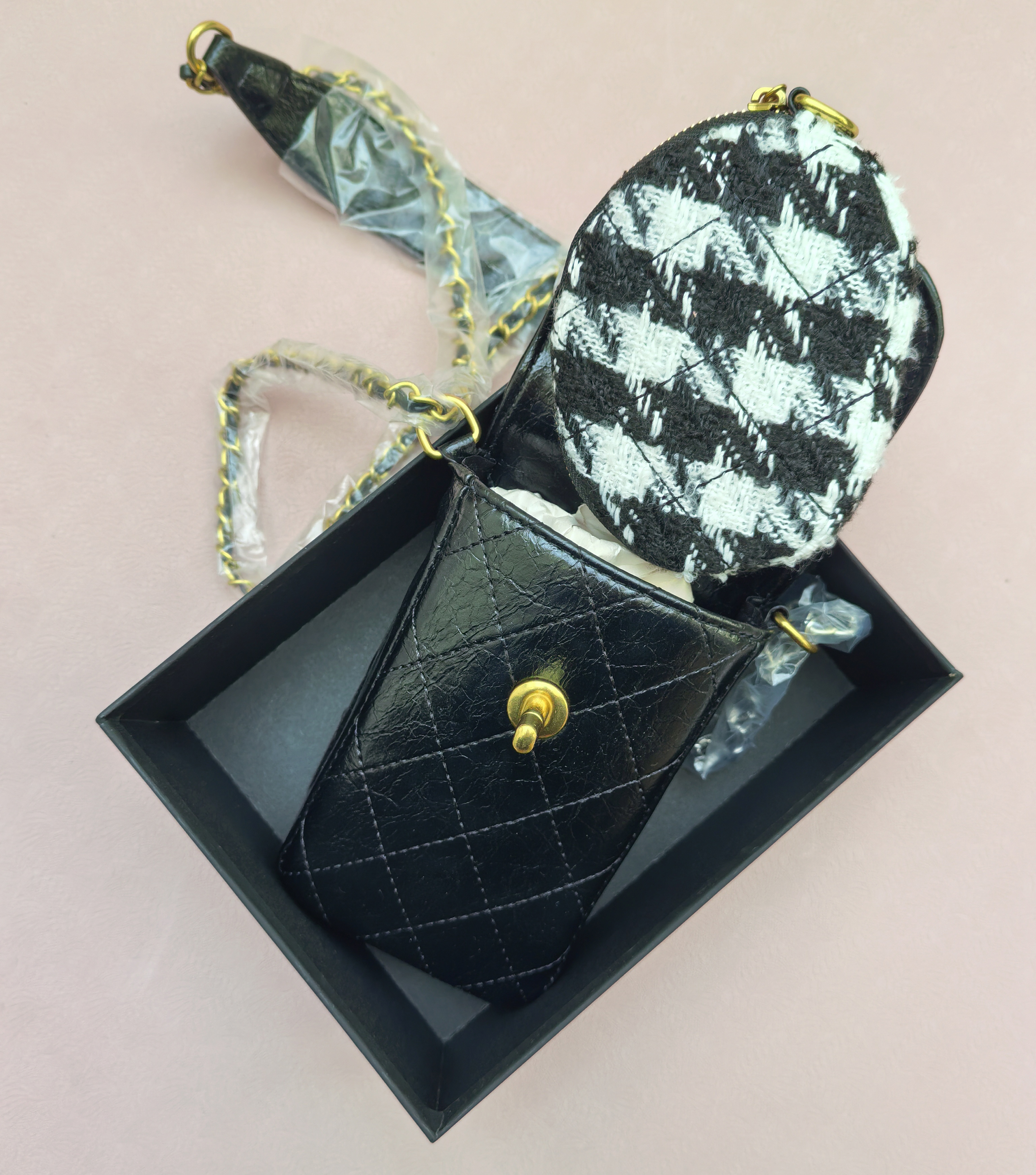 NEW 2 Pcs/Lot Multipurpose Wholesale Portable makeup storage bag Durable Cosmetic Pouch with Ample Storage Spaces & Free Gift-image-1068498935