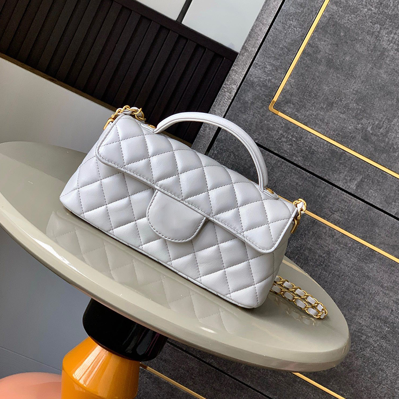 designer bag Shopping Bags handbag Classic Double Flap Quilted Caviar Gold-tone Medium Black Pearl Crush Denim Camera cross body women