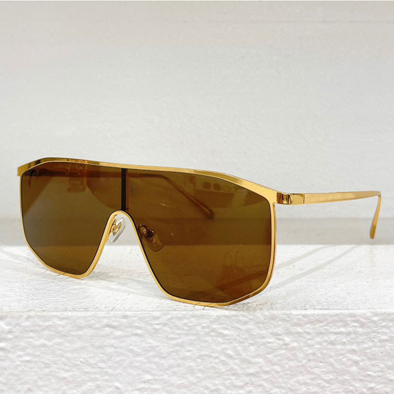 Hot Mens Womens Designer Golden Mask Sunglasses Z1852 Womens Retro Vanguard Goggles Casual Style 100% UV Resistant CR39 Designer Outdoor Fashion-image-996102182