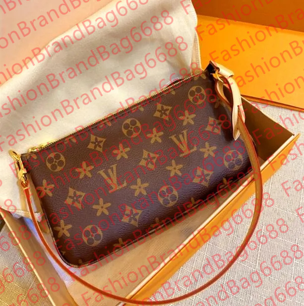 designer bag Underarm Mahjong Bag women bag leather classic old flower Chain small bag retro single shoulder bags crossbody carrying bag lady tot