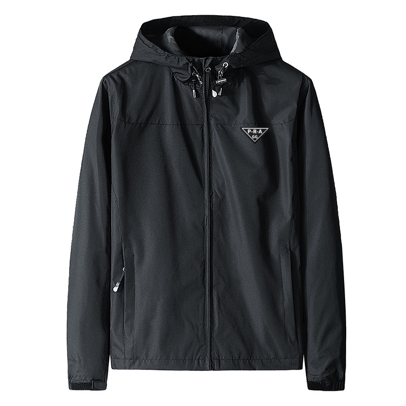 Designer Mens Jacket Autumn GG-P-R-A Spring Fashion Brands New Waterproof Windbreaker Coats Classic Casual Men Hooded Outdoor Windproof Jackets Oute