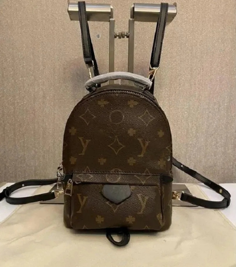 10A Nouvelle arrivée de haute qualité en cuir PU PALM SPRING Mini sac à dos sac à dos pour femmes sacs à dos de créateur sacs mode décontracté fe