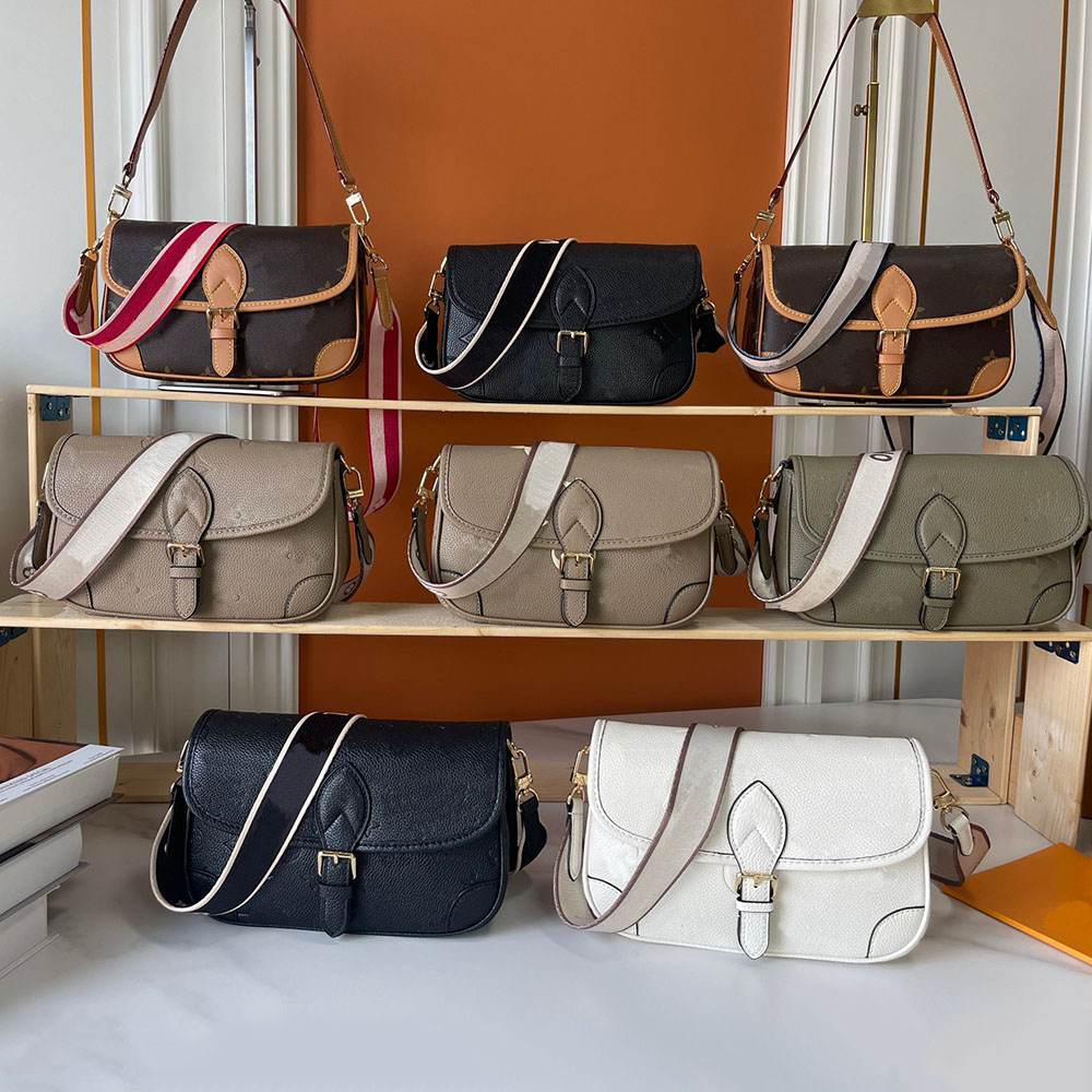 Luxury Leather Shoulder for Women Elegant High Quality Crossbody Designer Bag