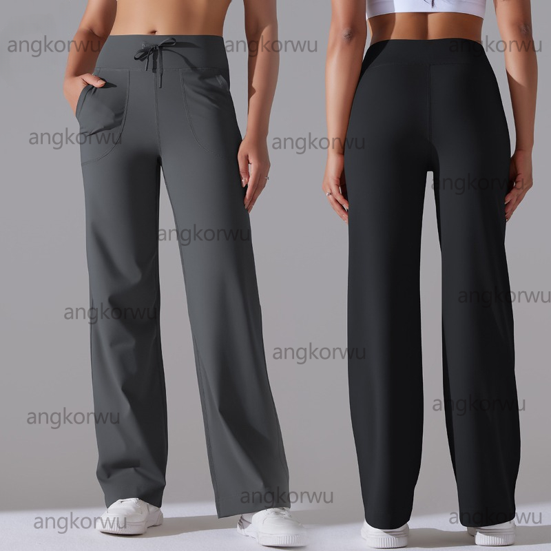 Pantalon de cargaison de cargaison à jambes droites de drawpant