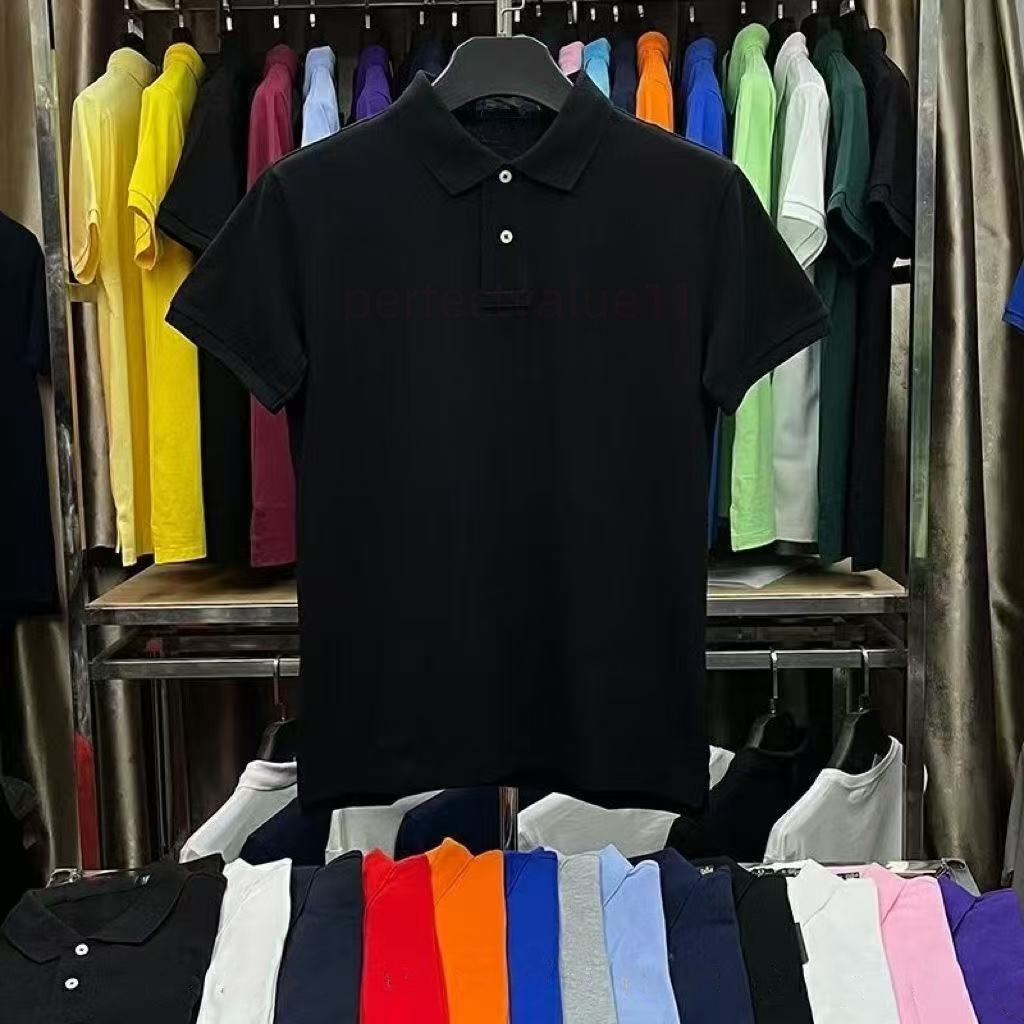POLO Tshirts Designers Fashion T Shirts Polos Mens Women T-shirts Tees Tops Man S Casual Chest Letter Shirt Luxurys Clothing Sleeve-image-862733428