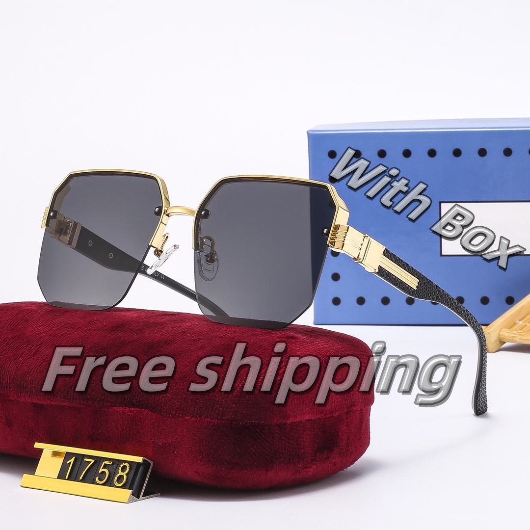 2025 Designer Luxury Fashion Round Sunglasses Eyewear Sun Glasses Designer Brand Metal Frame Dark Glass Lenses For Mens Womens-image-862310646