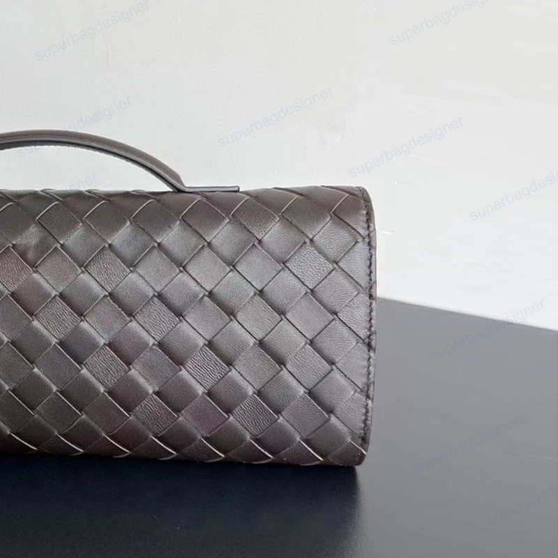 7A designer clutch evening bag weave crochet clutch handbag genuine leather calfskin women lady bag mirror quality purse 31cm-image-998934083