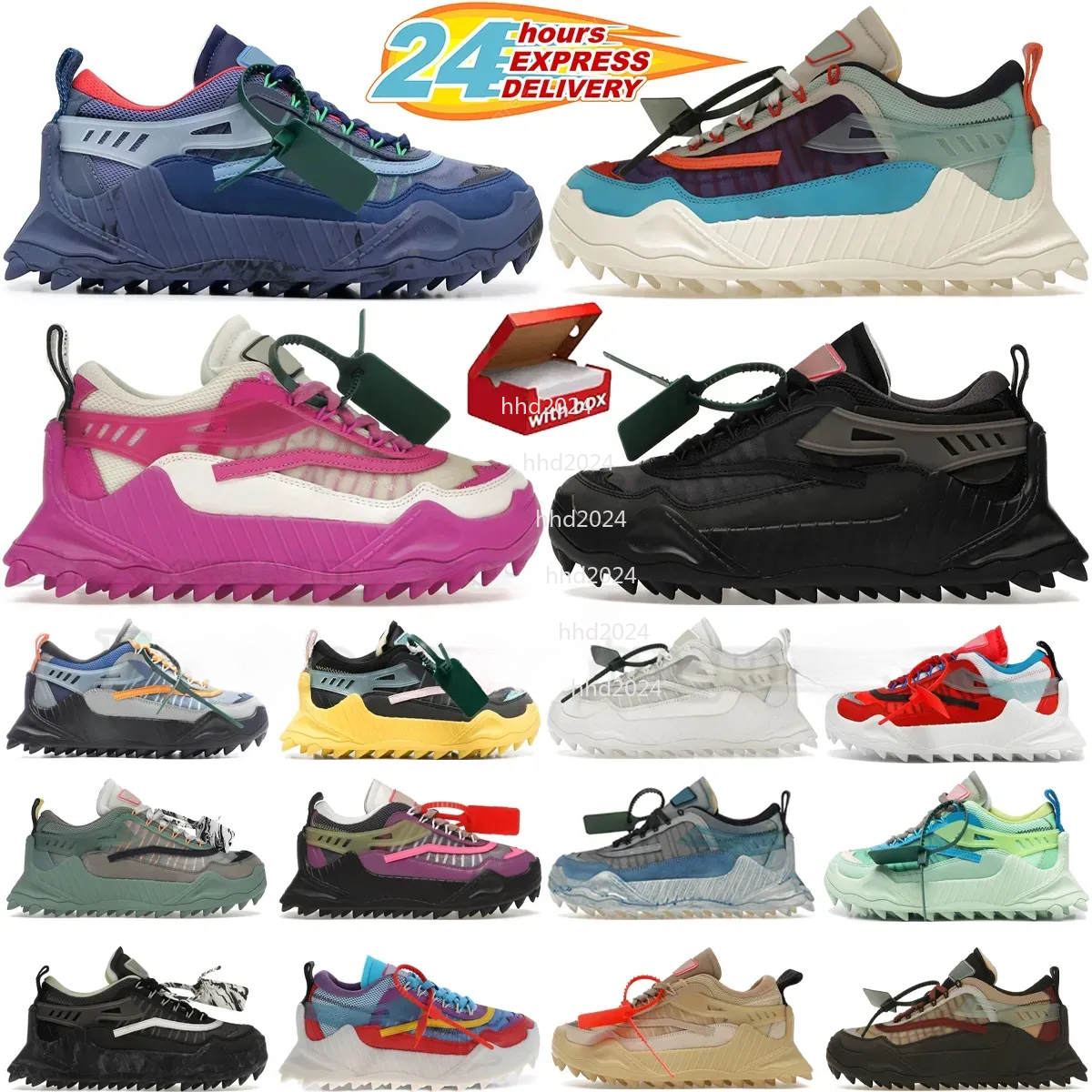 ODSY 1000 baskets Designer Chaussures décontractées Coux de luxe Sneaker respirant Nouveau flèche décorée Men de cuir confortable Femmes Trainers