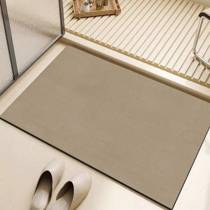 Bathroom Floor Mats Absorbent Mats Toilet Floor Mats Toilet Door Non-slip Quick-drying Carpet-image-1055975624