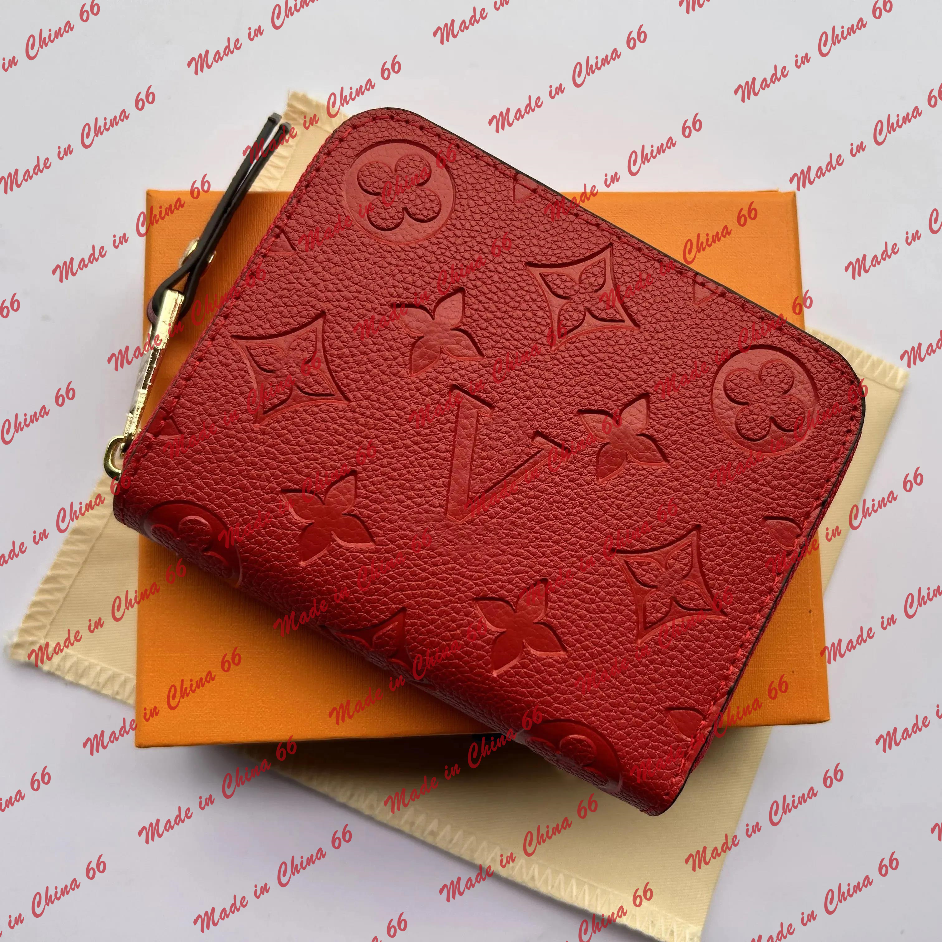 High quality Designers Luxury Genuine Leather Wallets cardholder France Paris plaid style billfold luxurys mens women short wallet High-end Purse Cr
