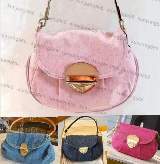 Designer denim Handbags Purses Large Capacity Shopping Bag Women Totes Travel New Fashion Shoulder Bags Crossbody canvas sac-image-946956930