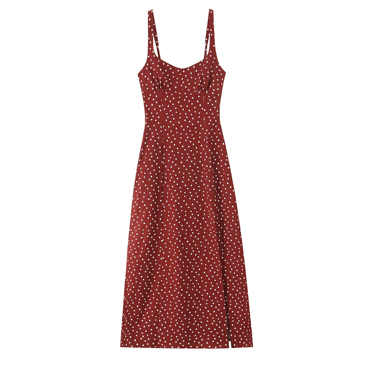 UNIZERA womens clothing is a fashionable slimming and weight loss dress with polka dots for warmth making it a summer dress 250427BJ