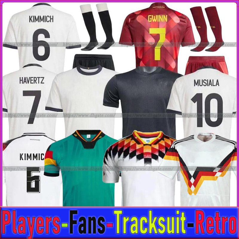2025/26 Germany 125-Year Anniversary woman Soccer Jerseys Player HUMMELS KROOS GNABRY WERNER HAVERTZ WIRTZ KLINSMANN Retro Football Shirt Tracksu-image-980479459