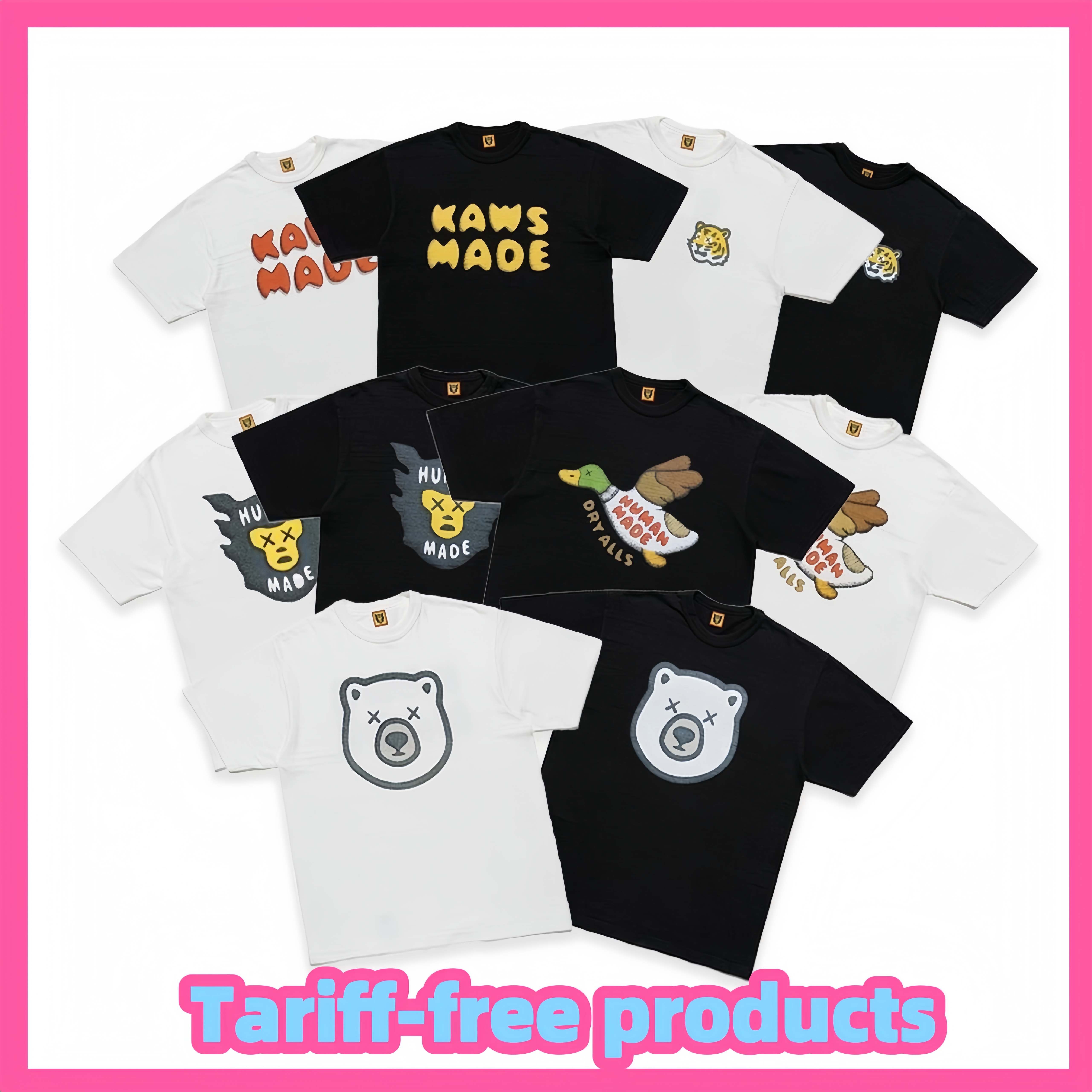 tee top Mens T Shirt humanshirts letter print doodle High Street Top Tees Men Women Casual Short Sleeve Tee shirt Cotton T-shirt Streetwear us si-image-945156125