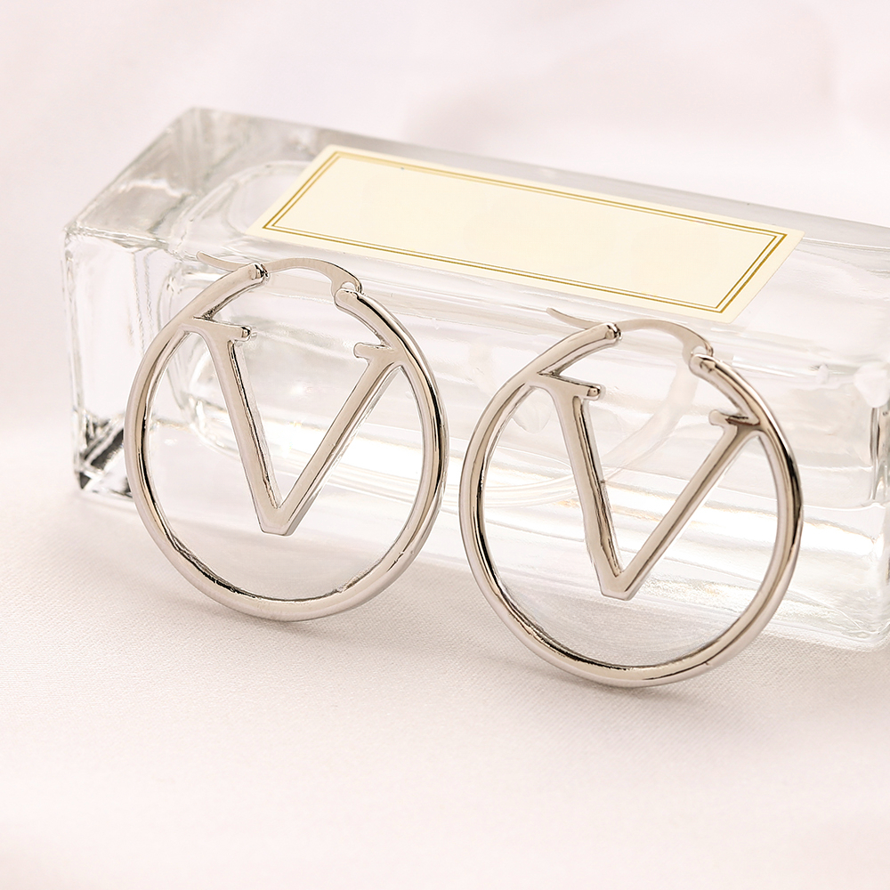Hoop Earrings Gold Dangle Earring Designer For Woman Fashion Luxury Brand Letter Stud Earings Girls Ear Studs Weddings Jewerlry Gift