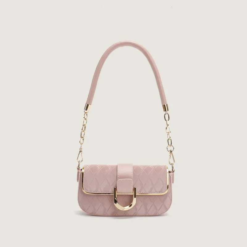 Mode sacs à bandoulière pour femmes 2025 nouveaux sacs à main Argyle chaîne femme sac à bandoulière Double usage petit sac à main femme sac à mai
