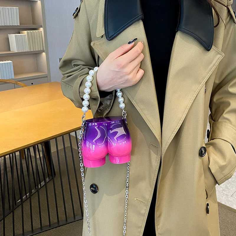 2024 Nouveau personnalisé créatif femmes sac à bandoulière chaîne de mode sac à bandoulière concepteur mini remplacement téléphone bouche rouge e