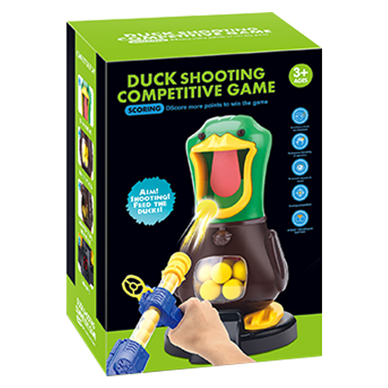 Sound/Lighting/Score/Movement Gun Shooting My Duck Toy Parent-child Interactive Competition-image-1056281561