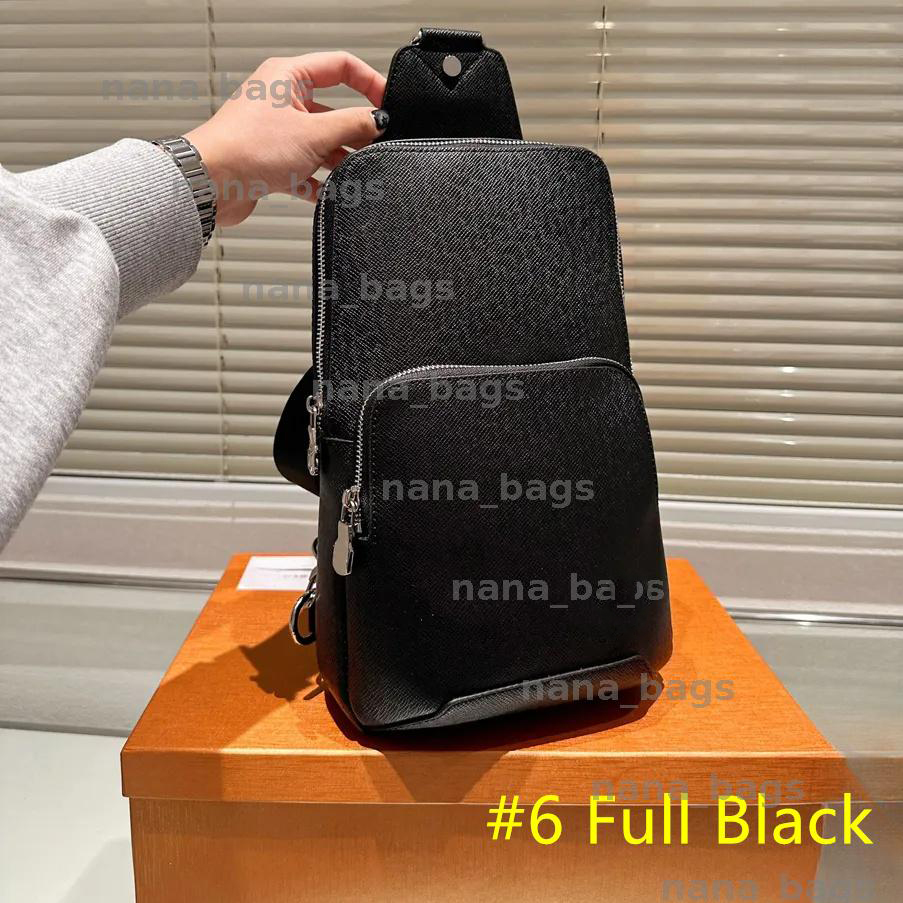 2025 Top Quality Avenue Sling Sac pour hommes Designer Sacs à bandoulière MANS CROSSBOCK SAG SORPRE HOBOS Message à main sac fourre-tout