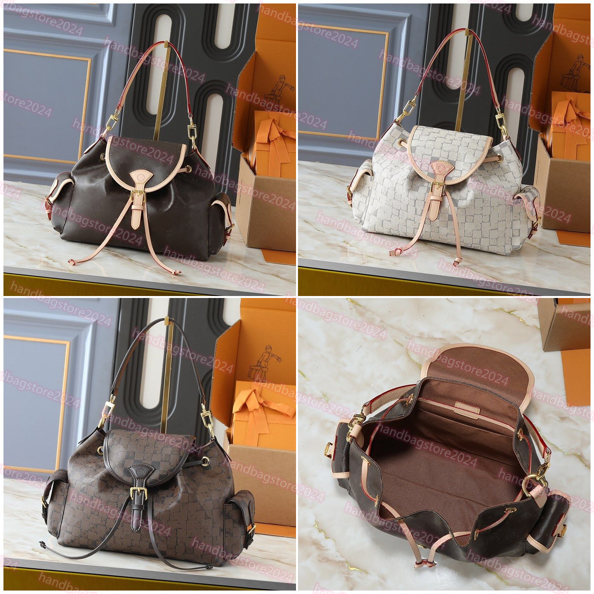 Sac de designer M25085 Odyssee Handsee Hands sac à main Pochette Multi Pocket Bag Sac à dos MONOGRAPE MONPACK MORDE BORDE CORPS ET UNE SALLE DE D