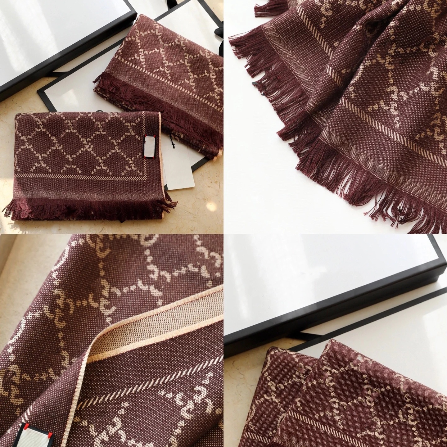 Designer Scarf Cashmere wool Scarves Womens and mens Long Wraps Classic Women Man silk scarf designers Box