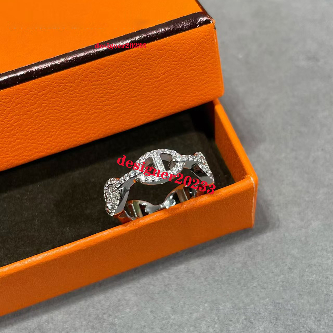 Ring designer ring luxury jewelry rings for women Alphabet diamond design fashion christmas gift jewelry Valentine Day gift Versatile rings szie-image-895865748