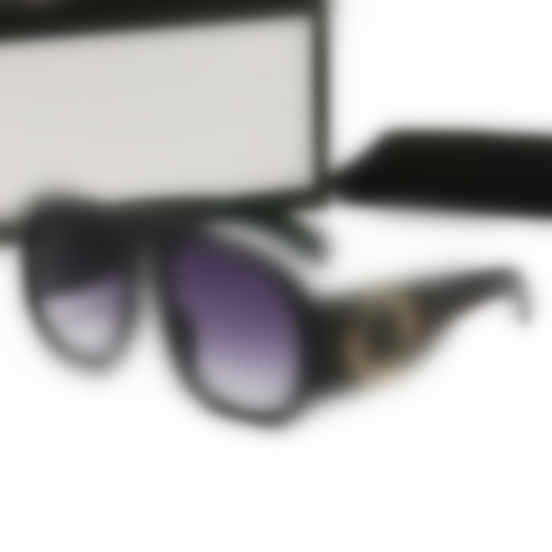 Nouveau des lunettes de soleil de créateurs Style classique noir