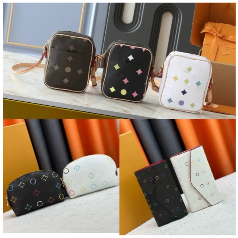 With box 2025 Wallet designer wallet luxury mens women wallet pattern design wallet leather a variety of colors to choose fashion temperament versat