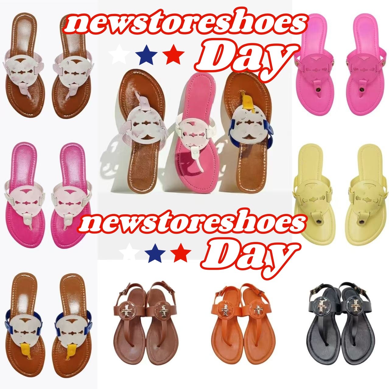 Designer Sandals Slippers Designer Women Clip sur les pantoufles à pied de grande taille Sandales plates Sandales Sandales à fond plat à fond pla