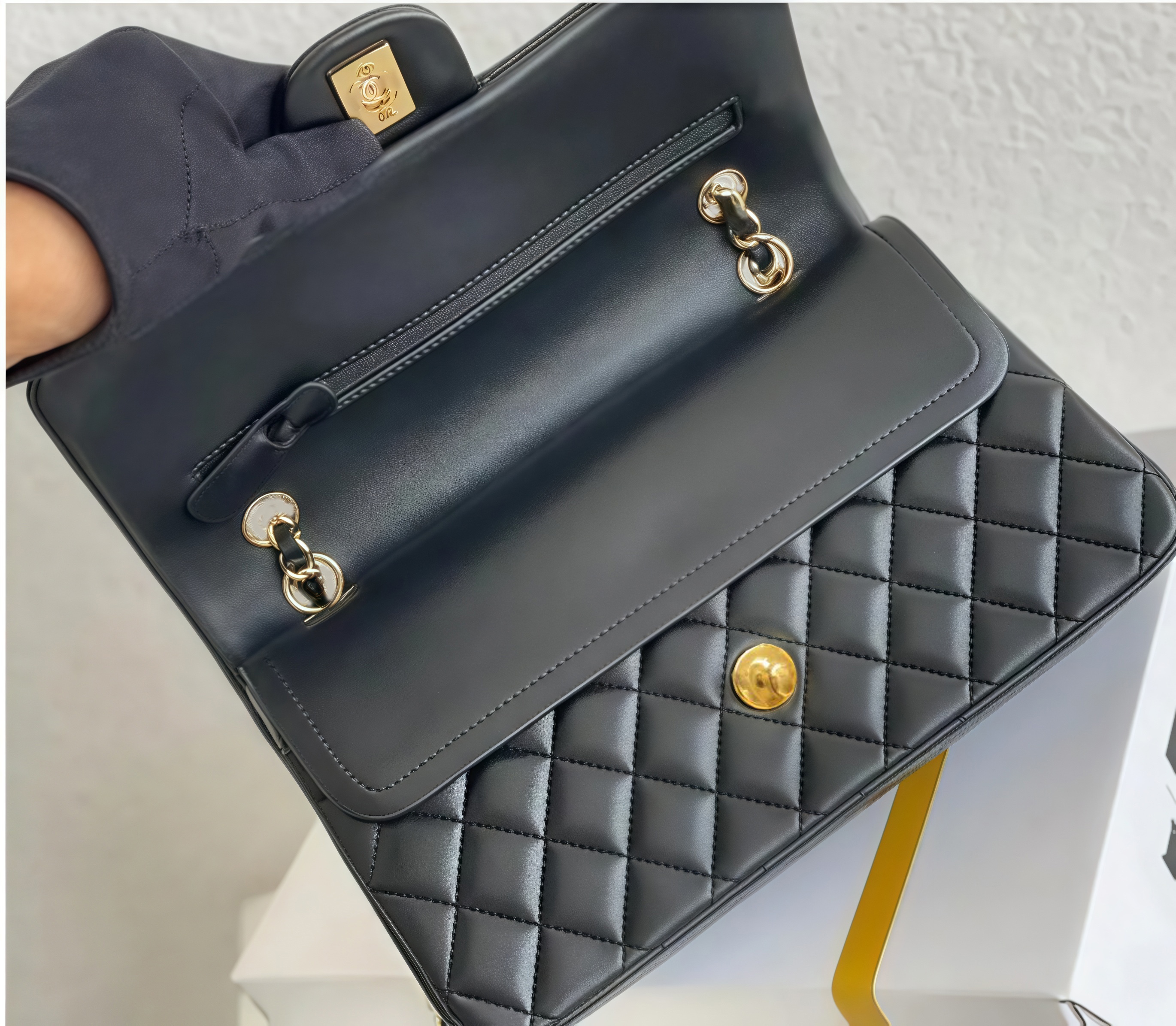 top bag mirror quality designer bag Classic Caviar Flap Bag Designer Women Cross Body Bags Designers Shoulder Handbag With Box