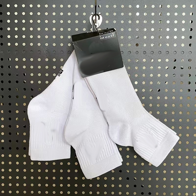 mens socks designer socks sports socks long towel bottom embroidery basketball socks-image-1057068124