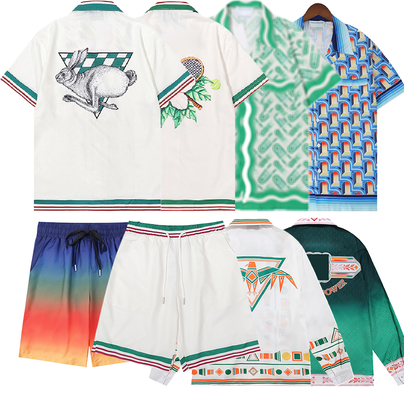 Designer shirts designer button up shirt mens button up shirts print bowling shirt hawai floral casual shirts men slim fit dress hawaiian tshirt-image-795350316