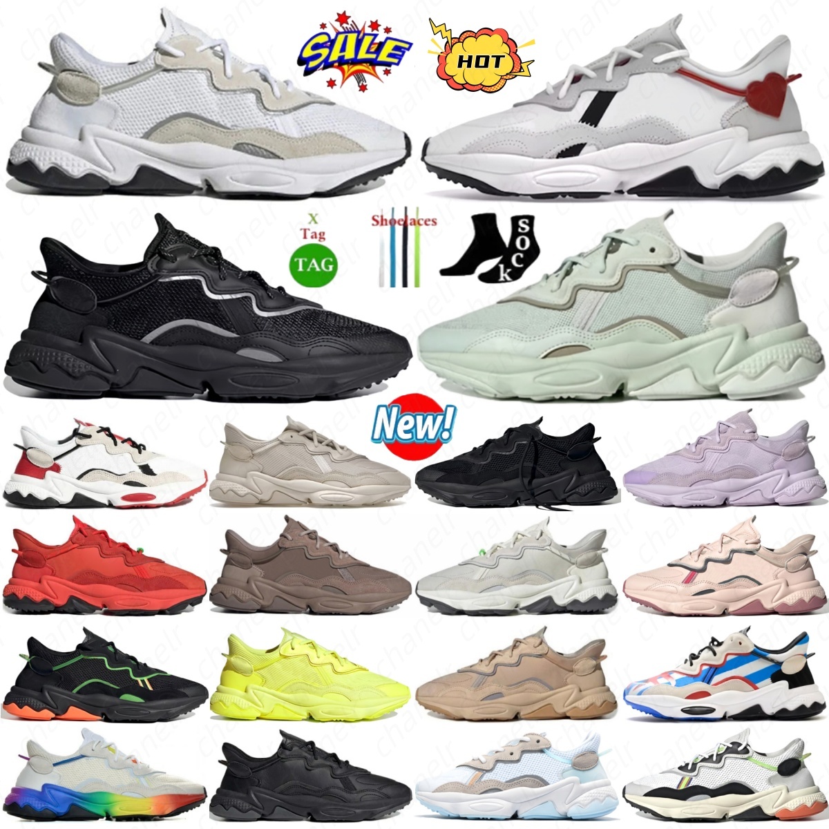 designer ozweego baskets de runnal chaussures plate-forme de chaussures masculines