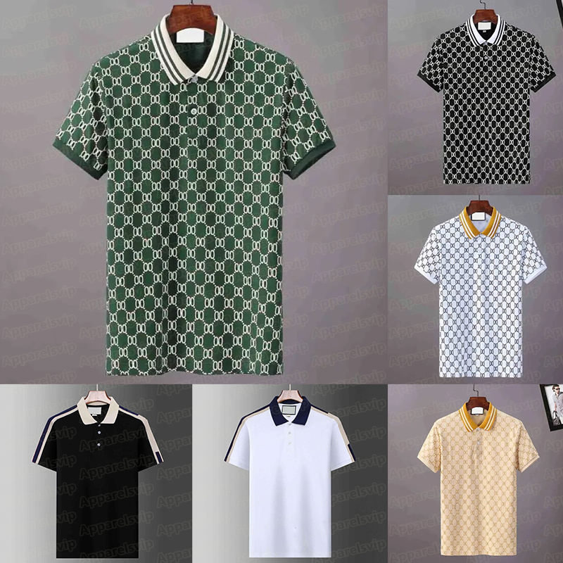 2025 Mens Polo Shirt Designer Man Fashion Horse T Shirts Casual Men Golf Summer Polos Shirt Embroidery High Street Trend Top Tee Asian Size M-XXXL