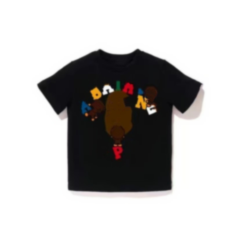 2025 summer kids tshirt kid t shirt luxury brand baby designer clothes letter pattern girl boy tshirt tops 100 cotton Leisure Vacation Childre L2605