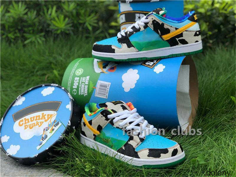 chunky low men women running shoes top quality Milk Ice cream mens trainers sports sneakers-image-781157329