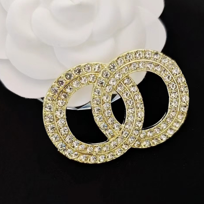 20style Luxury Designer Brooches Fashion 18K Gold Plated Crystal Rhinestone Jewelry Women Charm Clothing Pin Marry Christmas Party Gift Accessori-image-866605939
