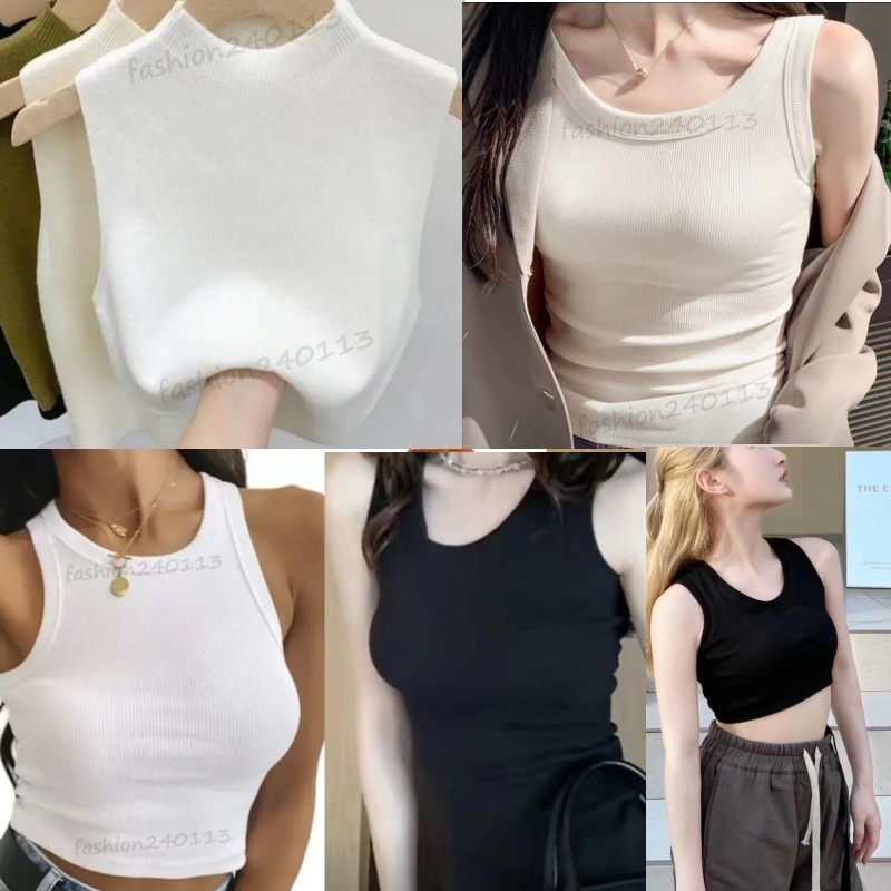 tank top women designer tops women tanktop tanks tees vest shirt womens clothing summer cotton sexy embroidery knitted vest camis sport breathabl-image-951976389