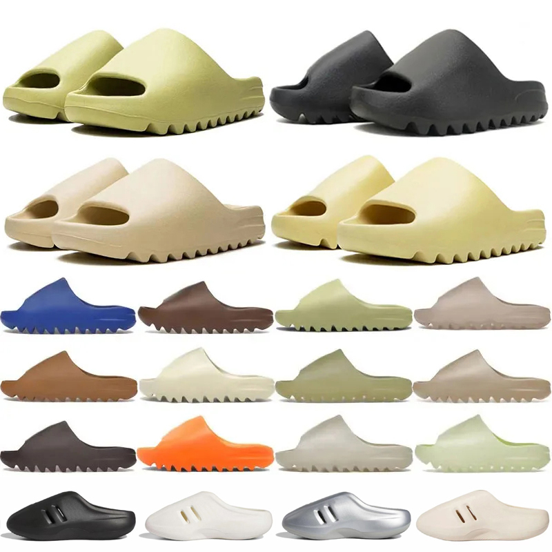 Designer Sandals Slippers Mens Womens Slides Bone Onyx Salt Blue White Summer Beach Shoes sliders claquettes Size 36-48-image-894870260