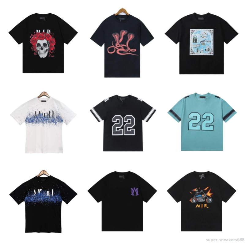 Moclere Shirt kids Fashion Neck Cotton Moncleaer T Shirt Summer Designer Mens Printed Montclar Tshirt Embroidery Loose kids Oversize Oversize Pullov