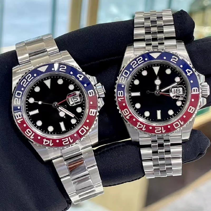 Men's GMT Automatic Mechanical Watch, 72H Power Reserve, Waterproof Premium Quality | Business Travel High-End Luxury Daily Wristwatch